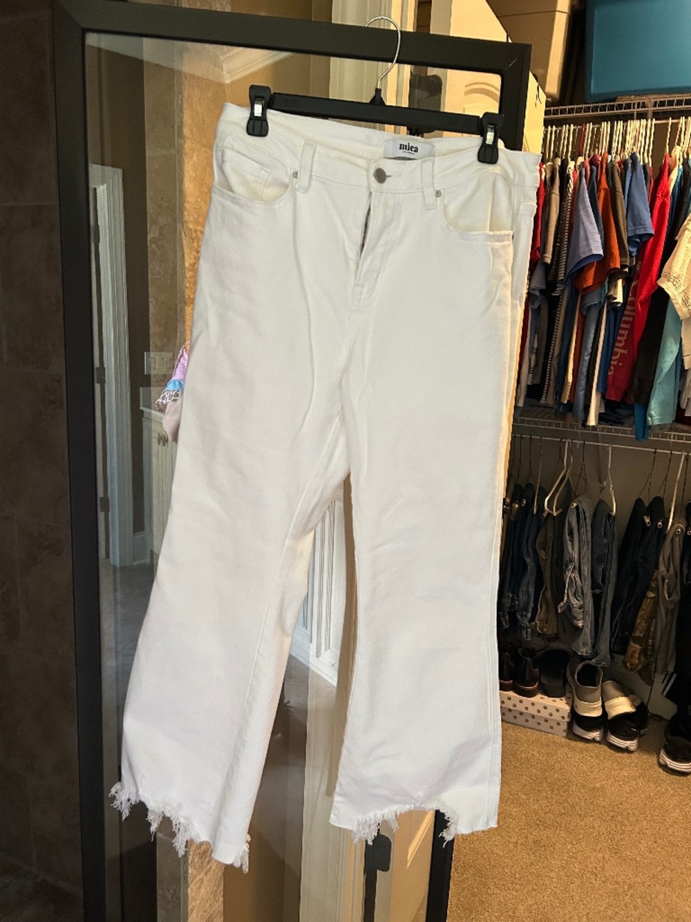 Mica white jeans